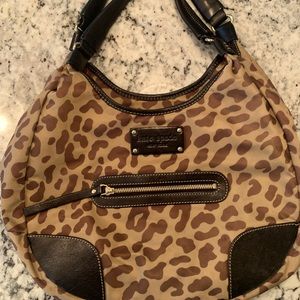 Kate Spade Leopard Over the Shoulder Bag